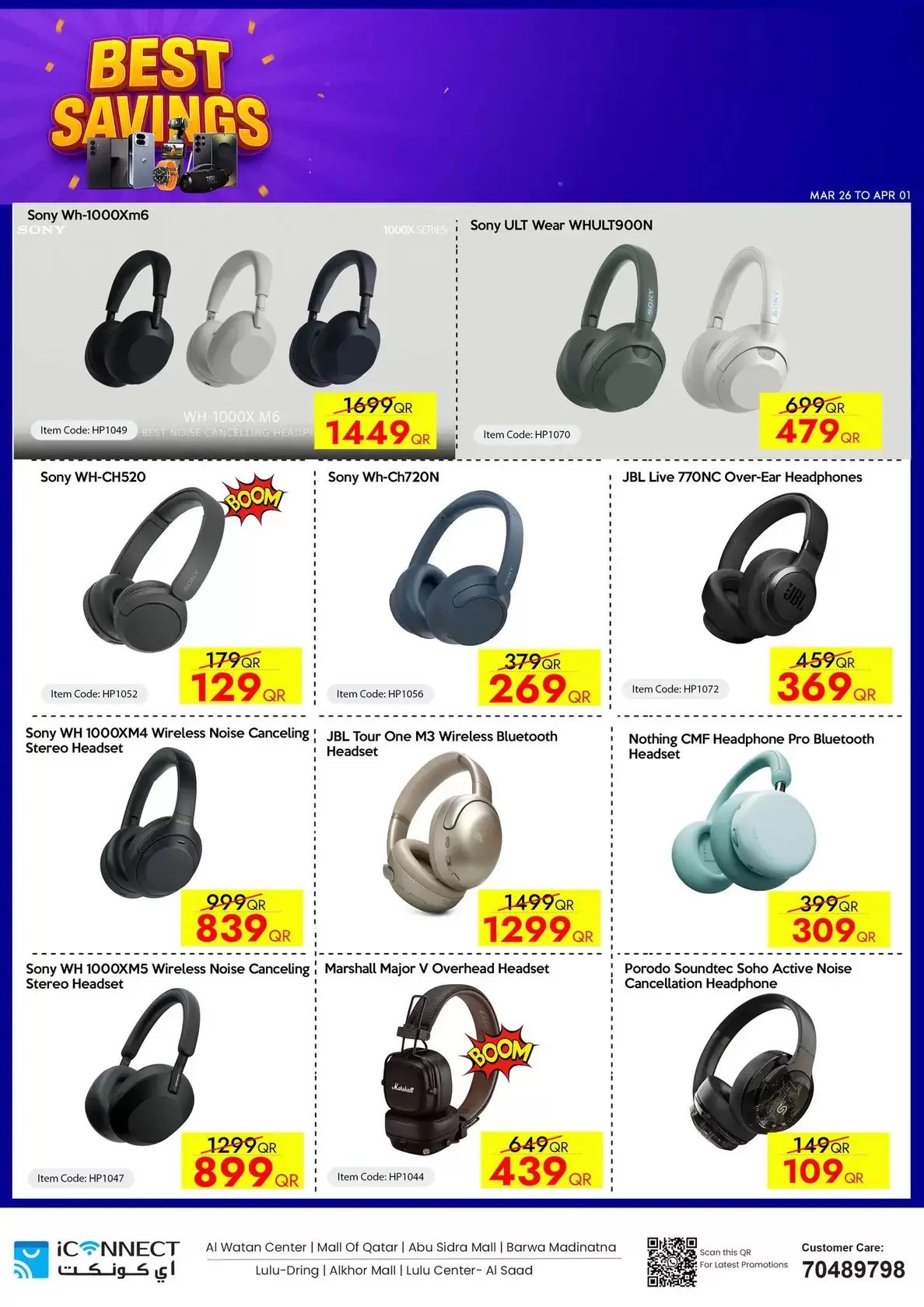 IConnect Qatar offers from 26 March to 1 April 2026 Best Savings