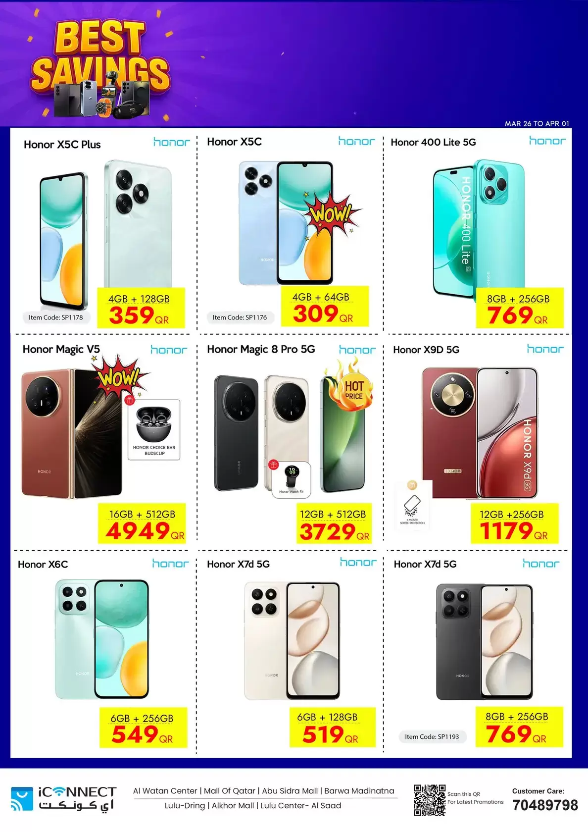 IConnect Qatar offers from 26 March to 1 April 2026 Best Savings