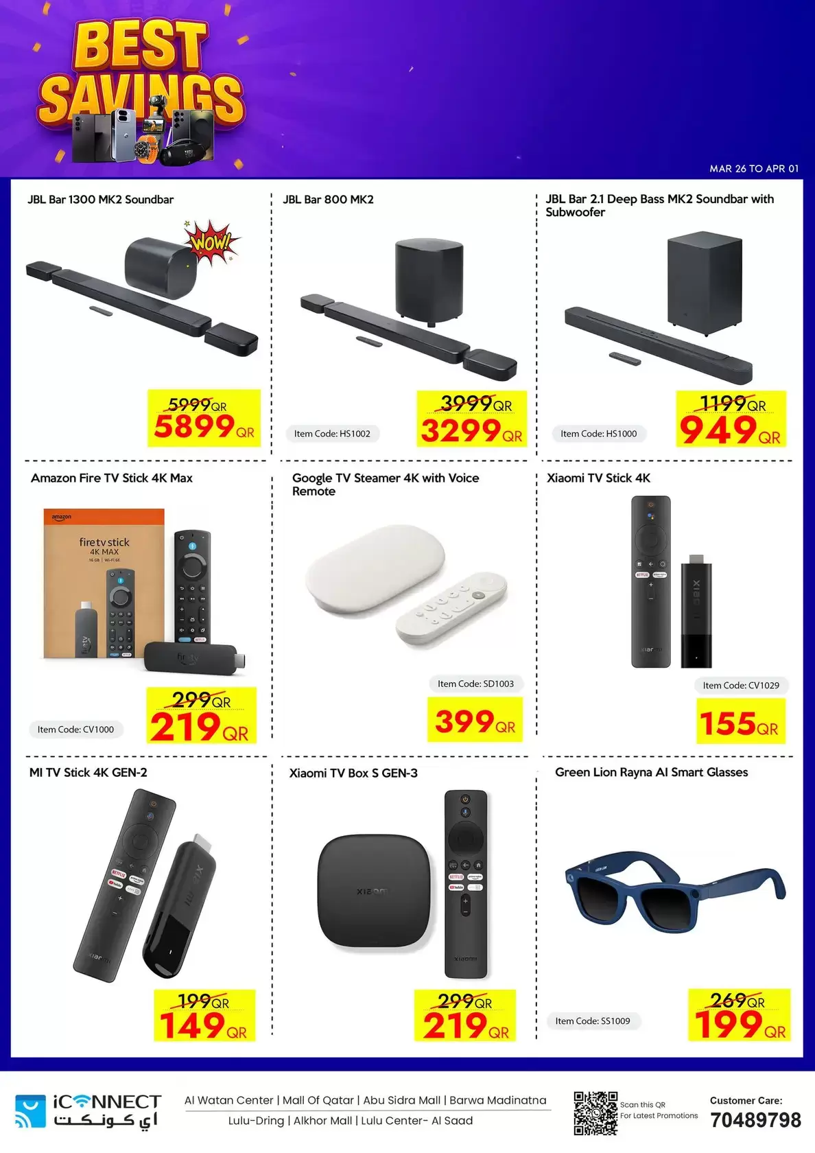 IConnect Qatar offers from 26 March to 1 April 2026 Best Savings