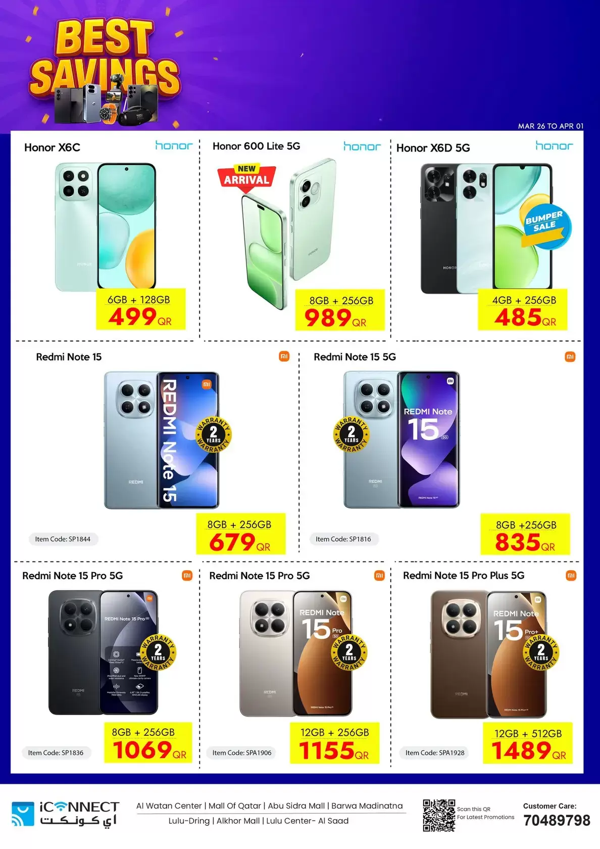 IConnect Qatar offers from 26 March to 1 April 2026 Best Savings