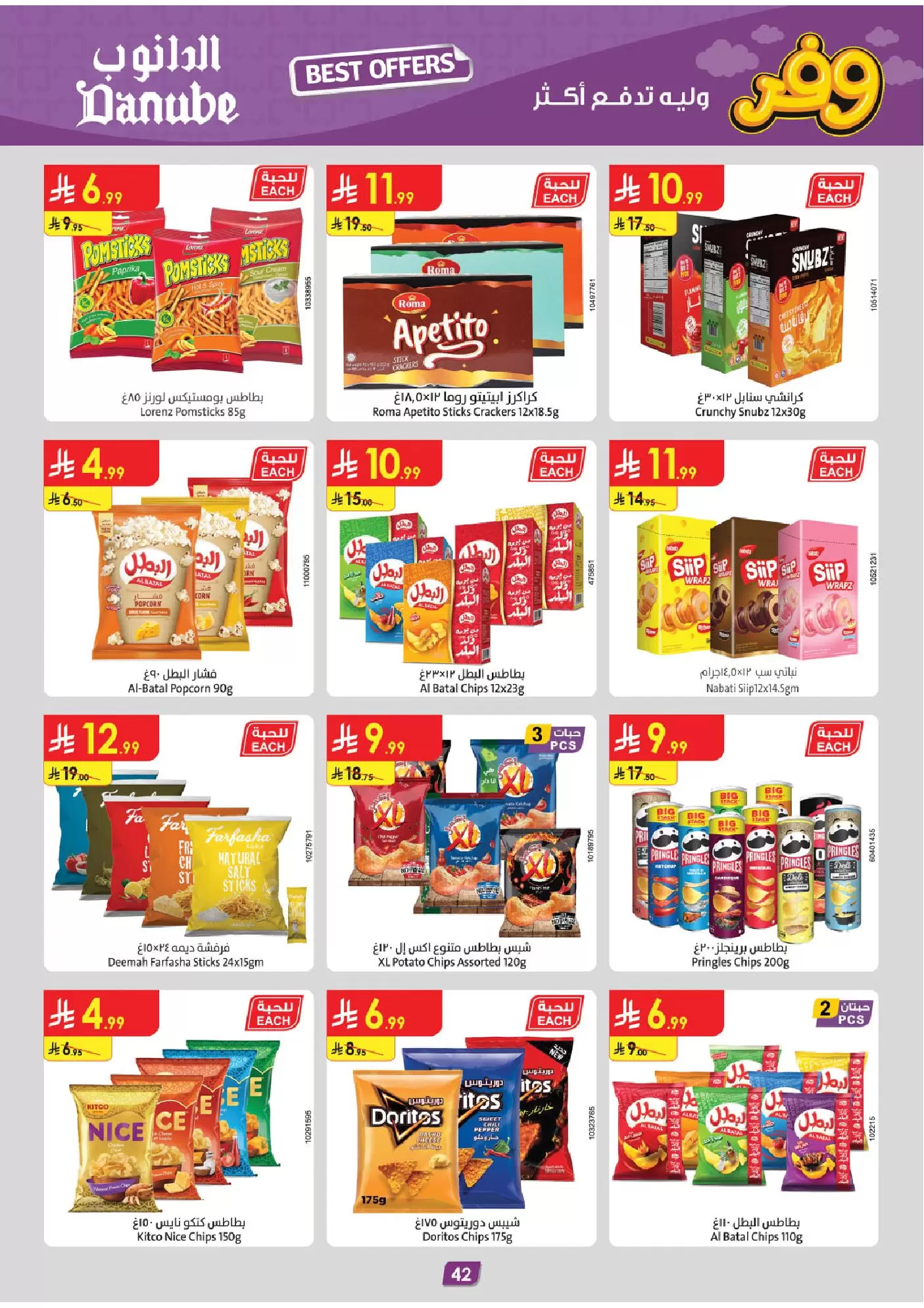 Ofertas de Danube Región meridional Paraná de 25 marzo a 7 abril 2026 - ¡Ahórreselo!