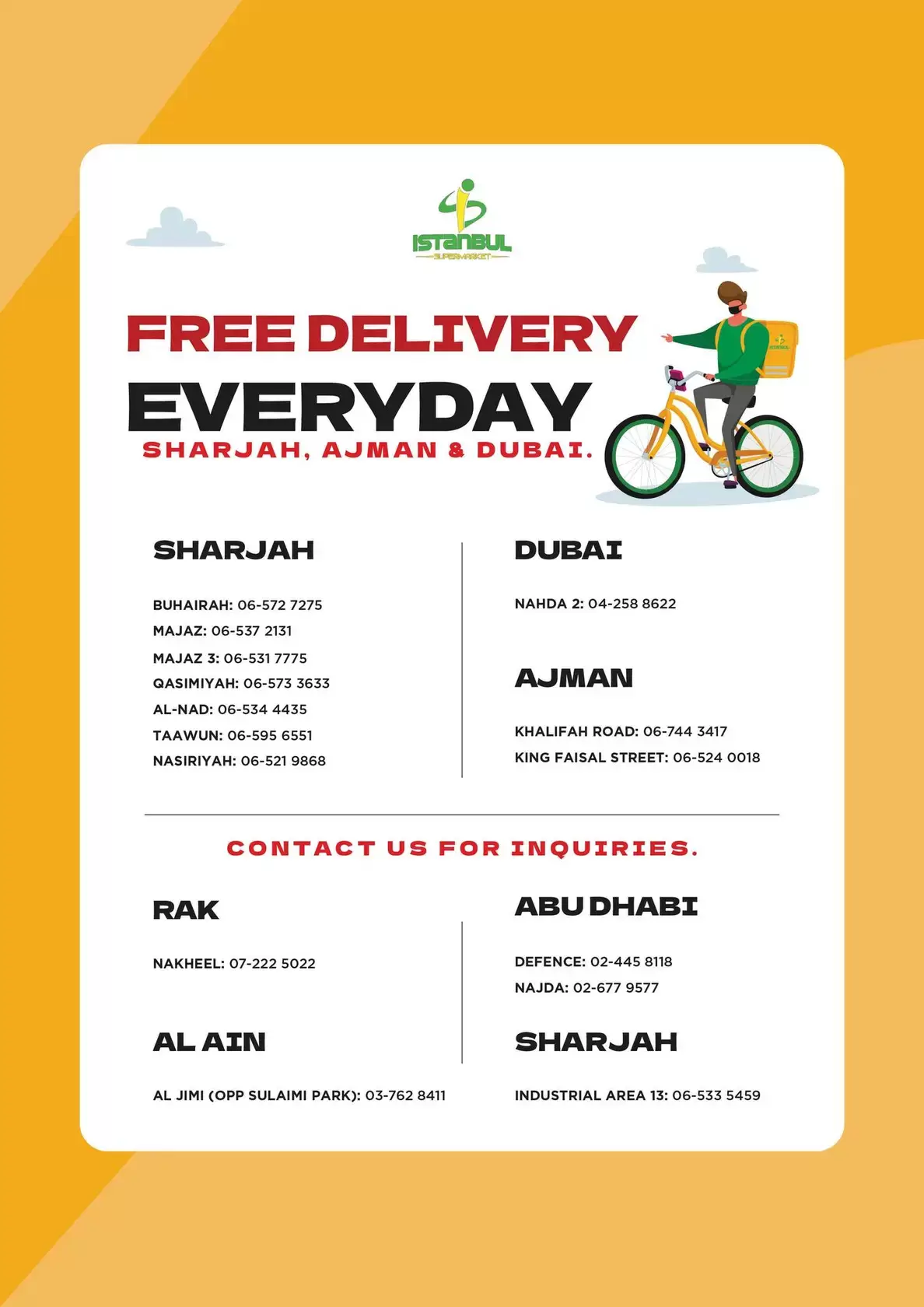 Istanbul supermarket UAE offers from 26 to 29 March 2026 Deal Delight