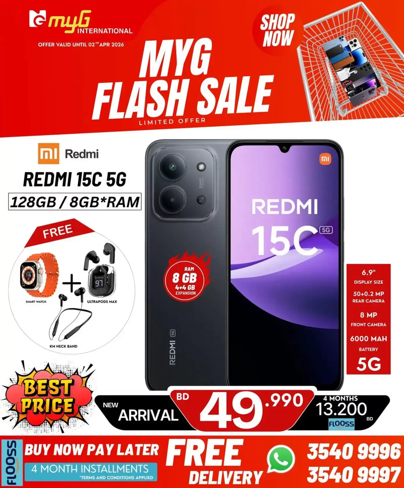 MYG International Bahrain offers from 27 March to 2 April 2026 Flash Sale