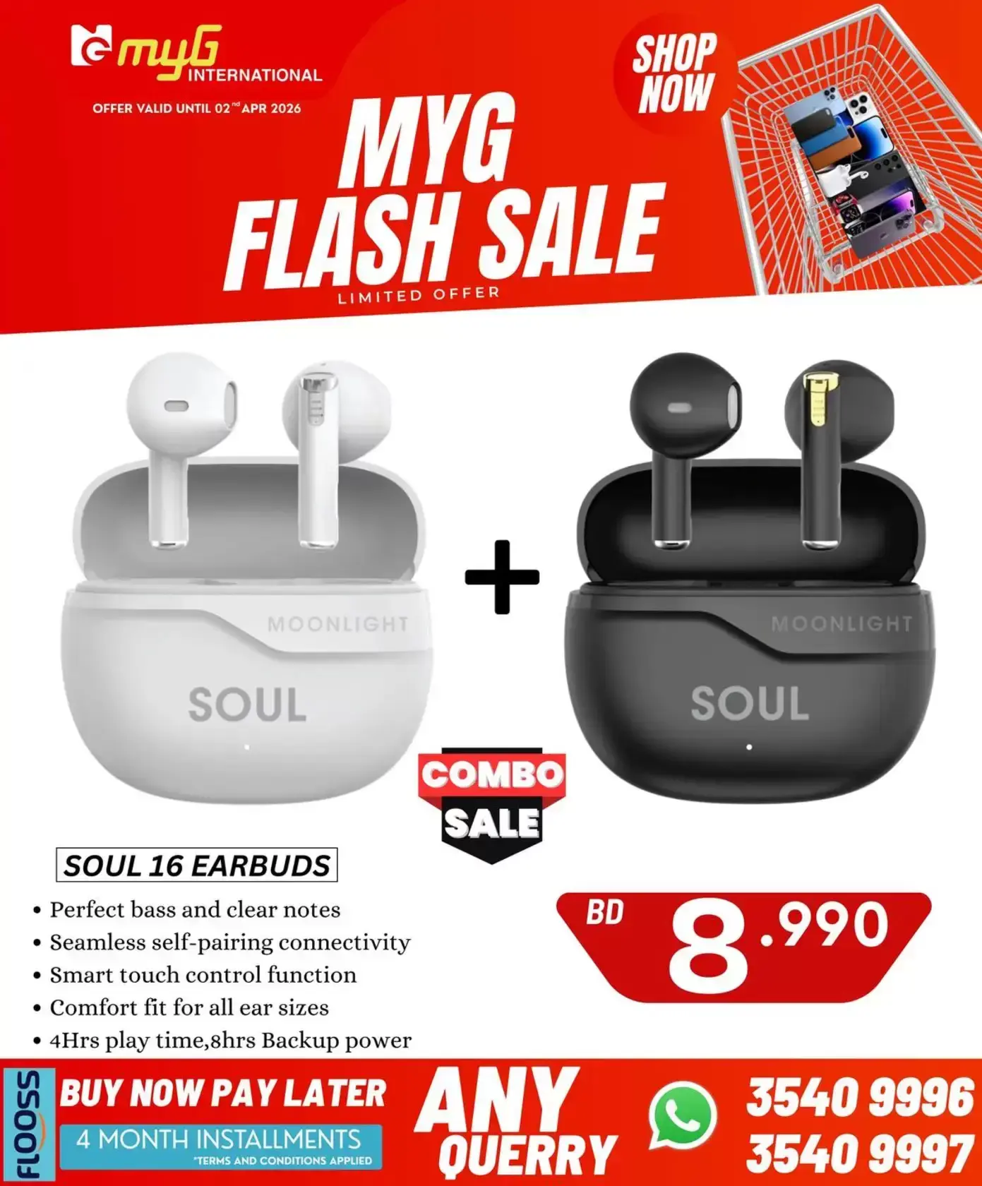 MYG International Bahrain offers from 27 March to 2 April 2026 Flash Sale