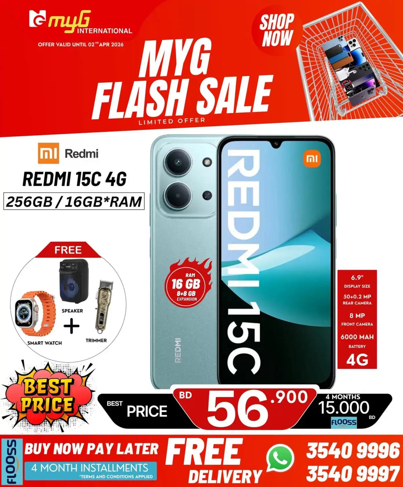 MYG International Bahrain offers from 27 March to 2 April 2026 Flash Sale