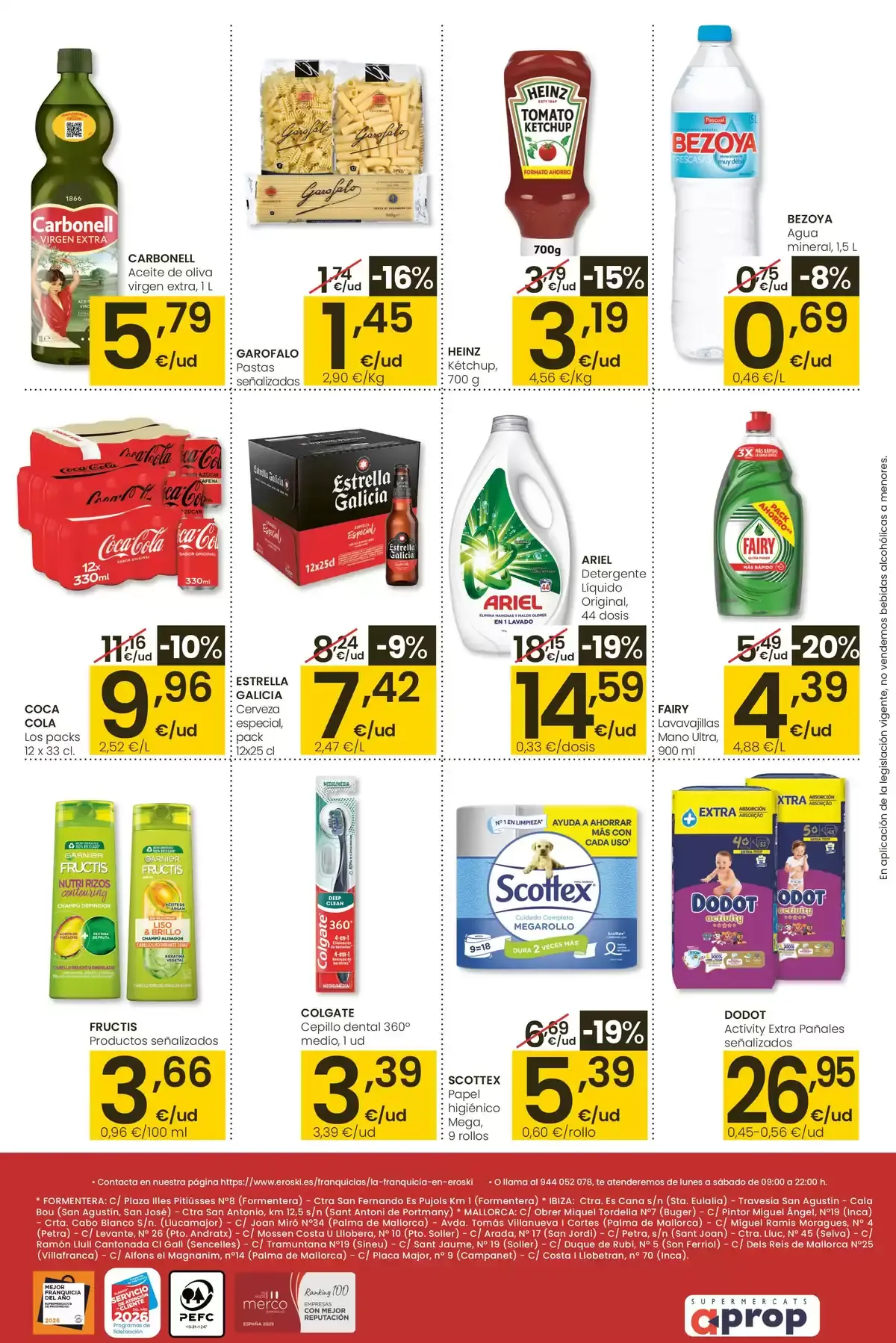 Ofertas de Eroski supermercado España de 26 marzo a 14 abril 2026 Nirekin ¿Quieres ahorrar conmigo? nahi? Aliprox