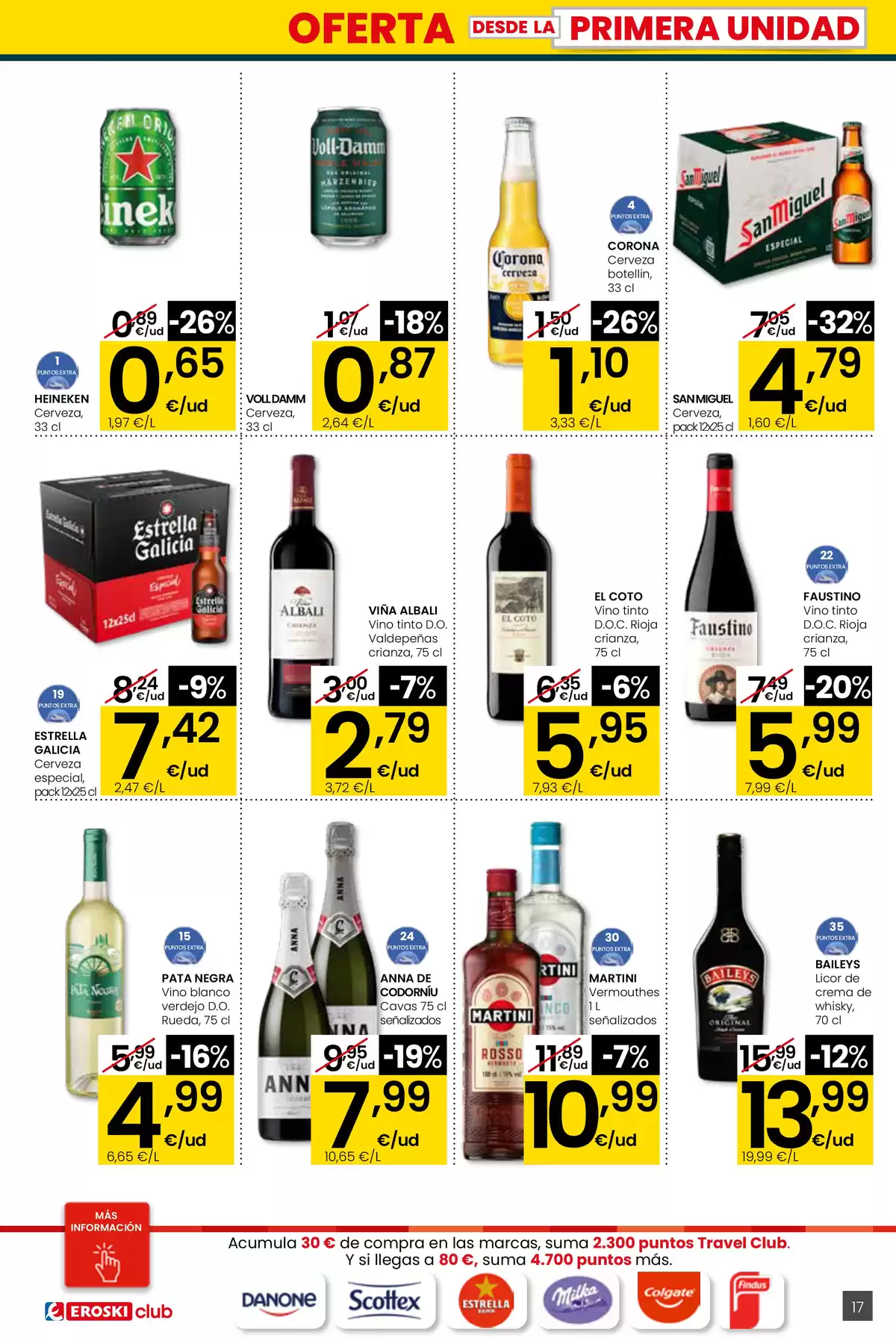 Ofertas de Eroski España de 26 marzo a 15 abril 2026 ¿Quieres ahorrar conmigo?