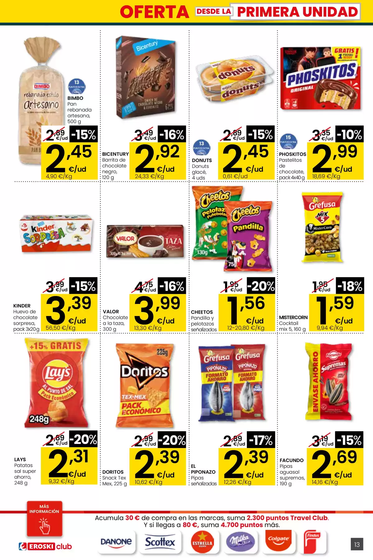 Ofertas de Eroski España de 26 marzo a 15 abril 2026 ¿Quieres ahorrar conmigo?