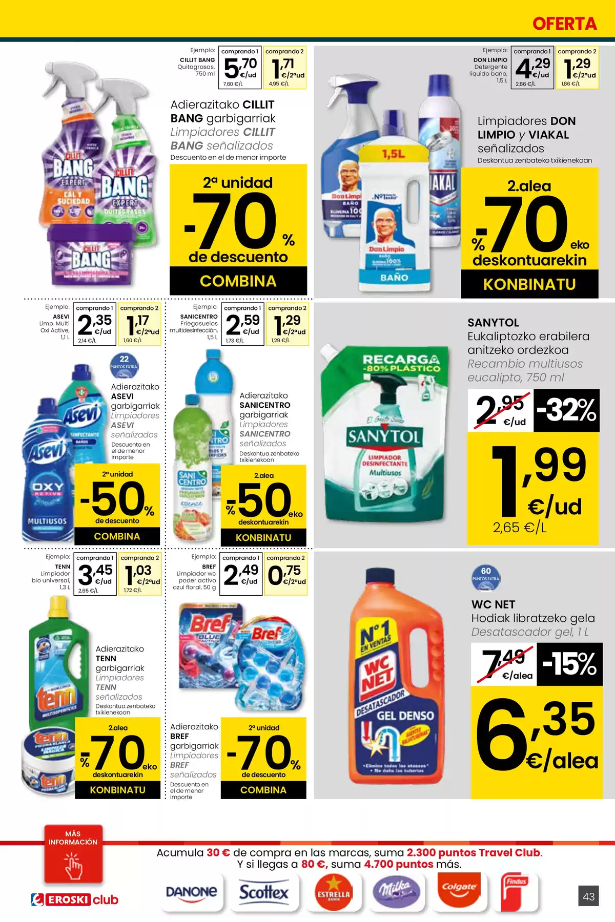 Ofertas de Eroski España de 26 marzo a 15 abril 2026 ¿Quieres ahorrar conmigo?