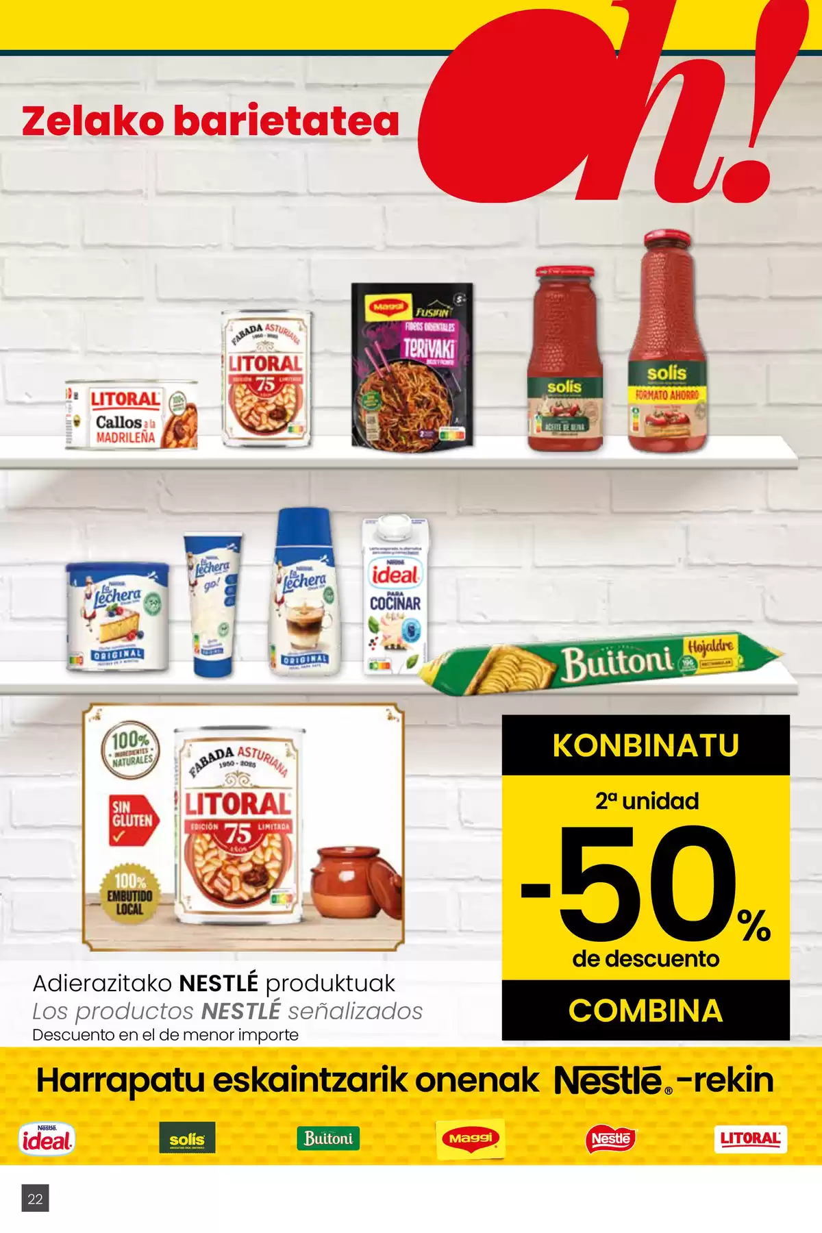 Ofertas de Eroski España de 26 marzo a 15 abril 2026 ¿Quieres ahorrar conmigo?