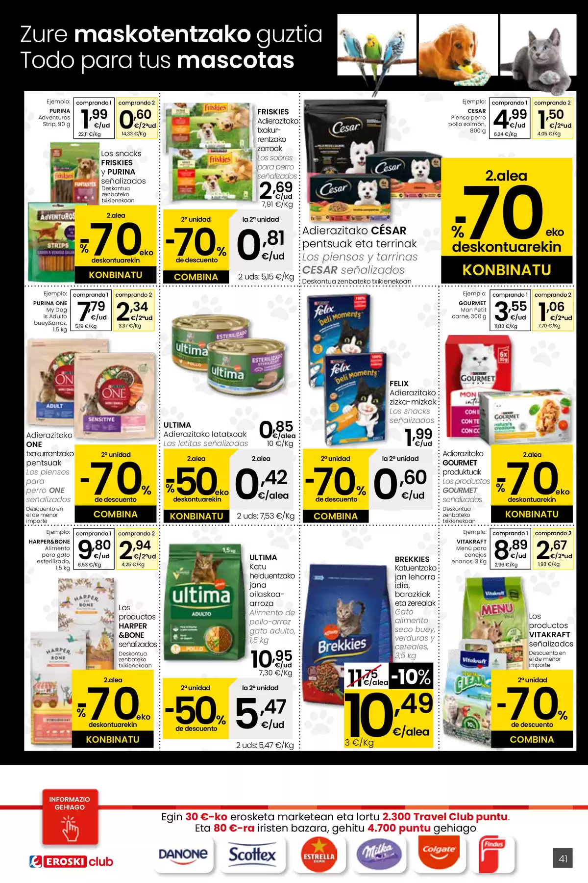 Ofertas de Eroski España de 26 marzo a 15 abril 2026 ¿Quieres ahorrar conmigo?