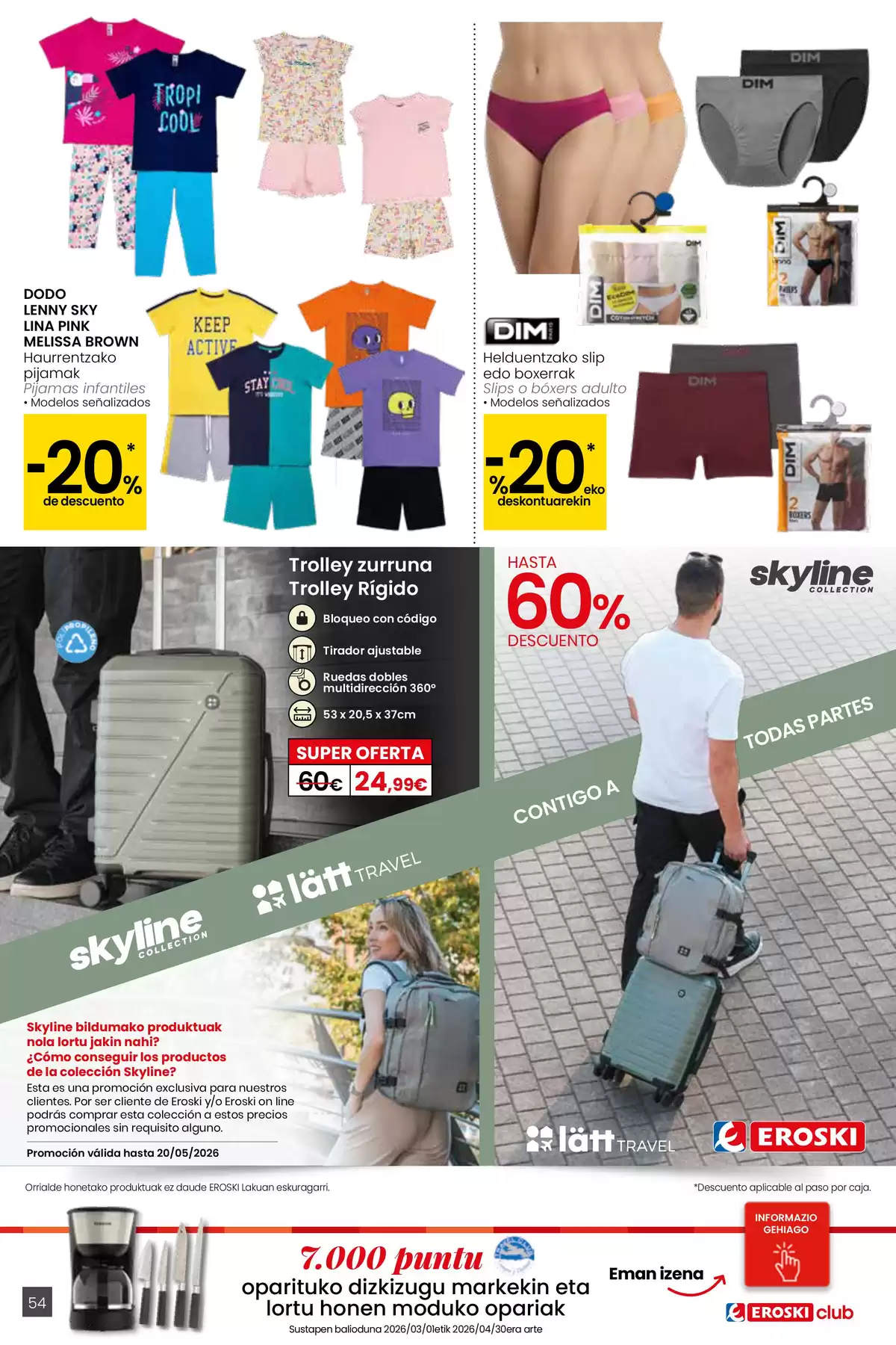 Ofertas de Eroski España de 26 marzo a 15 abril 2026 ¿Quieres ahorrar conmigo?