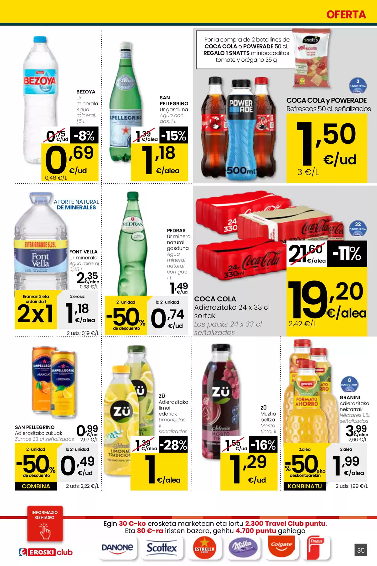 Ofertas de Eroski España de 26 marzo a 15 abril 2026 ¿Quieres ahorrar conmigo?
