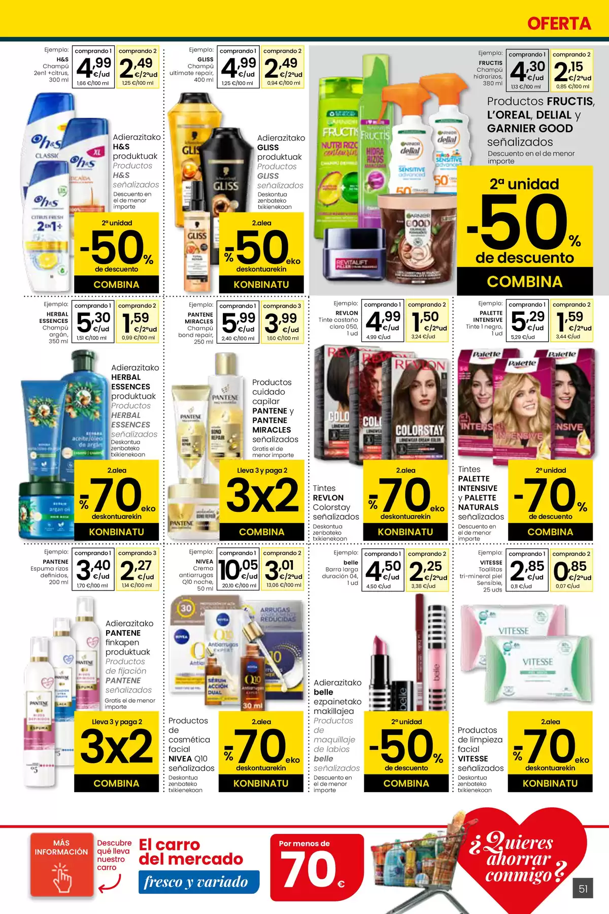 Ofertas de Eroski España de 26 marzo a 15 abril 2026 ¿Quieres ahorrar conmigo?