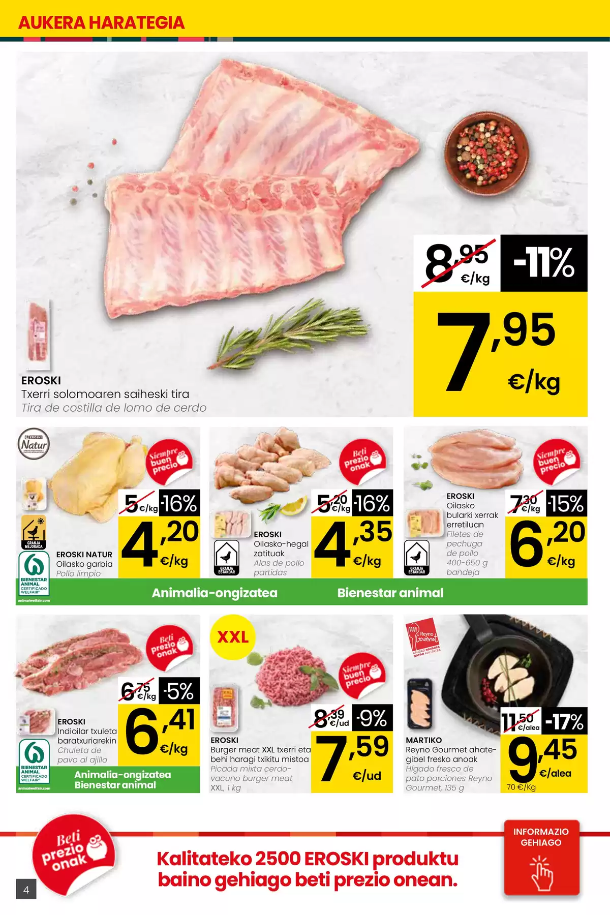 Ofertas de Eroski España de 26 marzo a 15 abril 2026 ¿Quieres ahorrar conmigo?