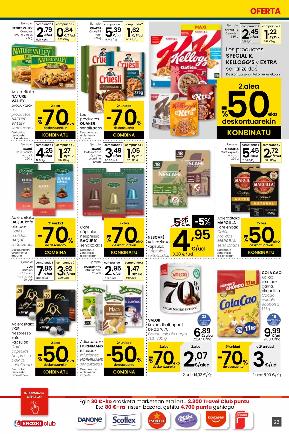 Ofertas de Eroski España de 26 marzo a 15 abril 2026 ¿Quieres ahorrar conmigo?