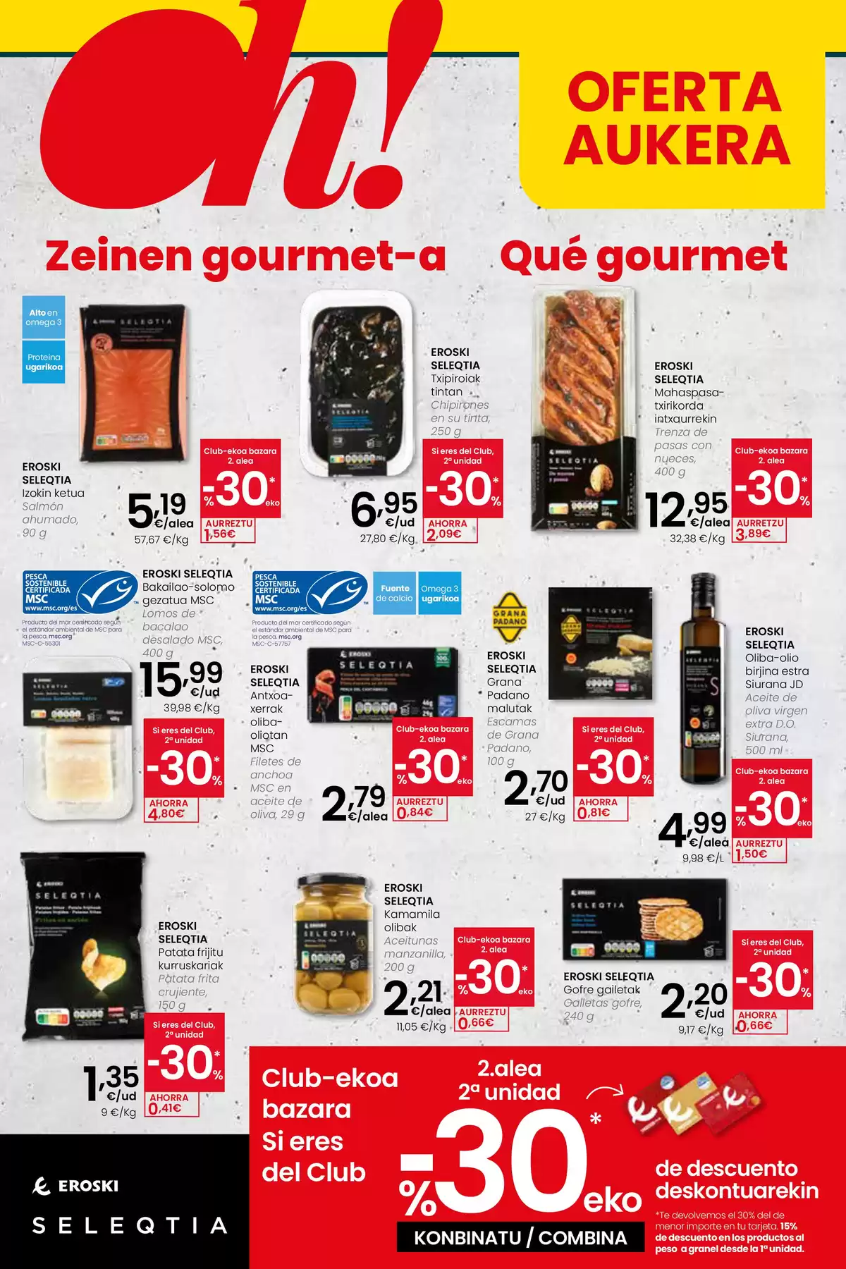 Ofertas de Eroski España de 26 marzo a 15 abril 2026 ¿Quieres ahorrar conmigo?