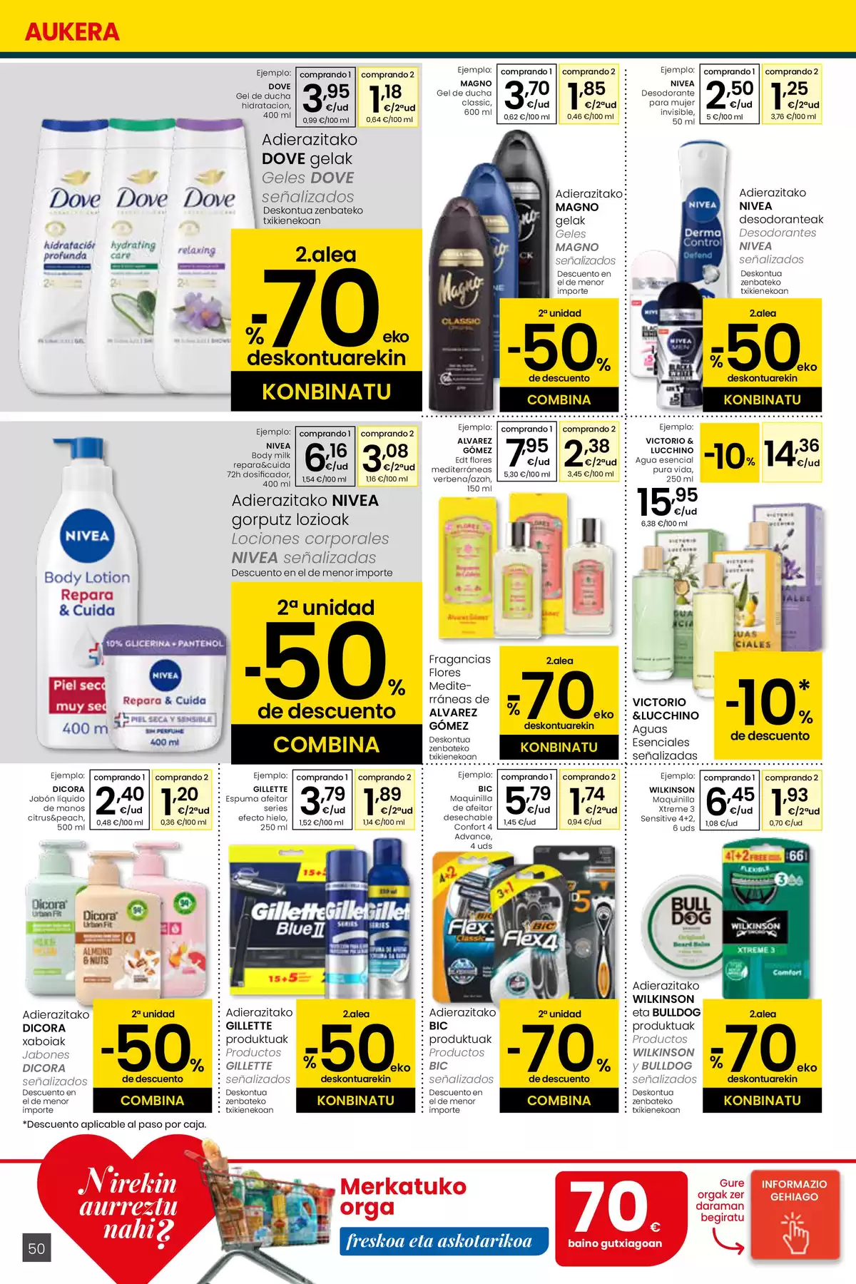 Ofertas de Eroski España de 26 marzo a 15 abril 2026 ¿Quieres ahorrar conmigo?