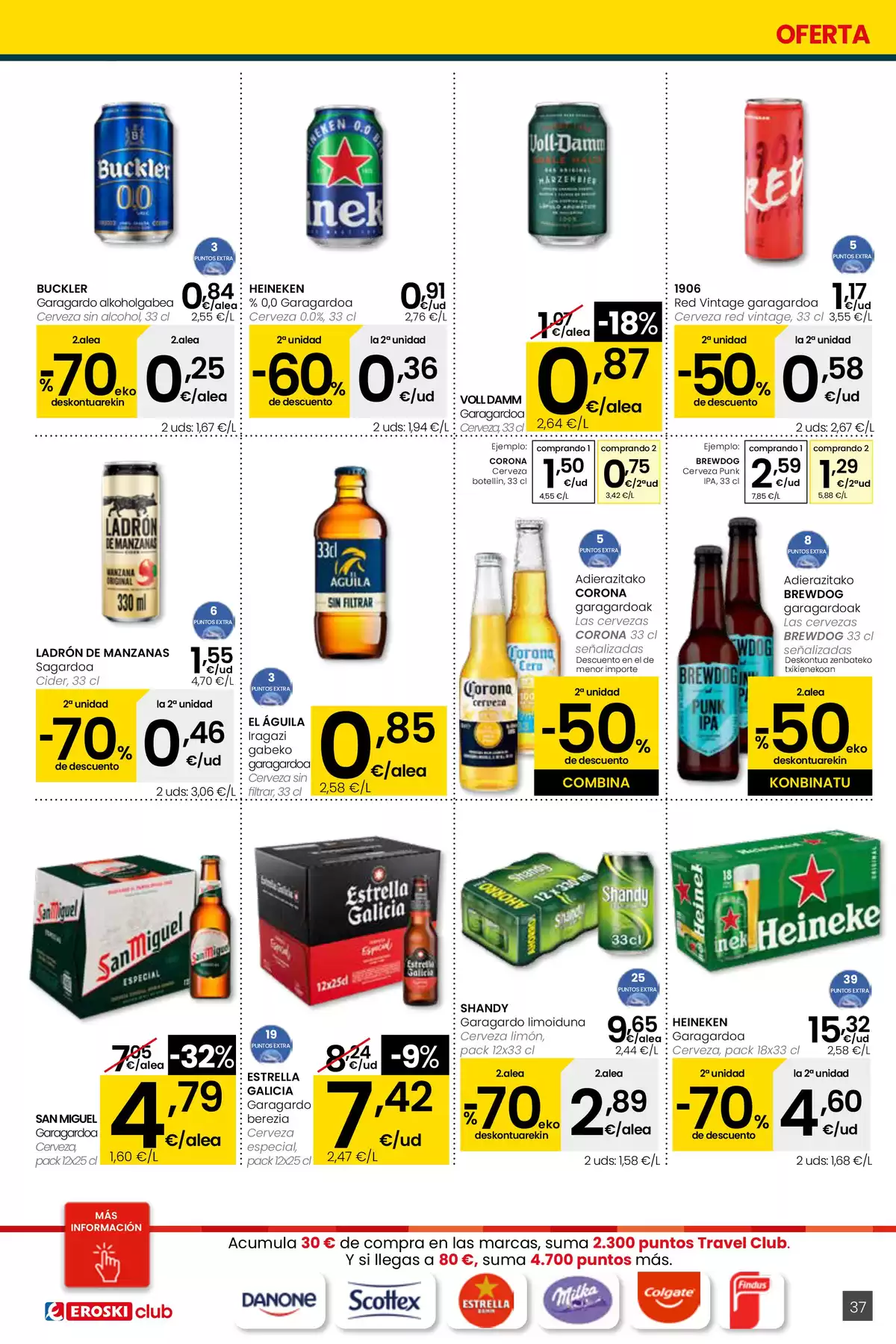 Ofertas de Eroski España de 26 marzo a 15 abril 2026 ¿Quieres ahorrar conmigo?