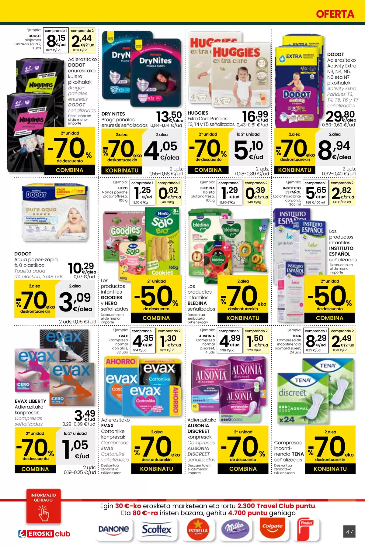 Ofertas de Eroski España de 26 marzo a 15 abril 2026 ¿Quieres ahorrar conmigo?