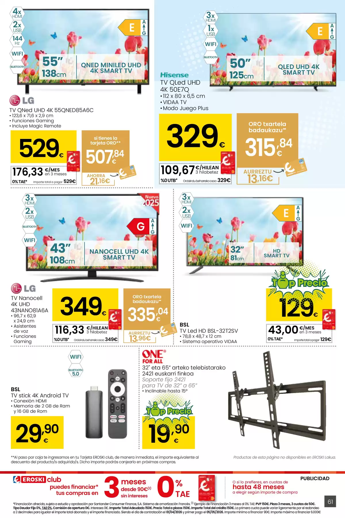 Ofertas de Eroski España de 26 marzo a 15 abril 2026 ¿Quieres ahorrar conmigo?