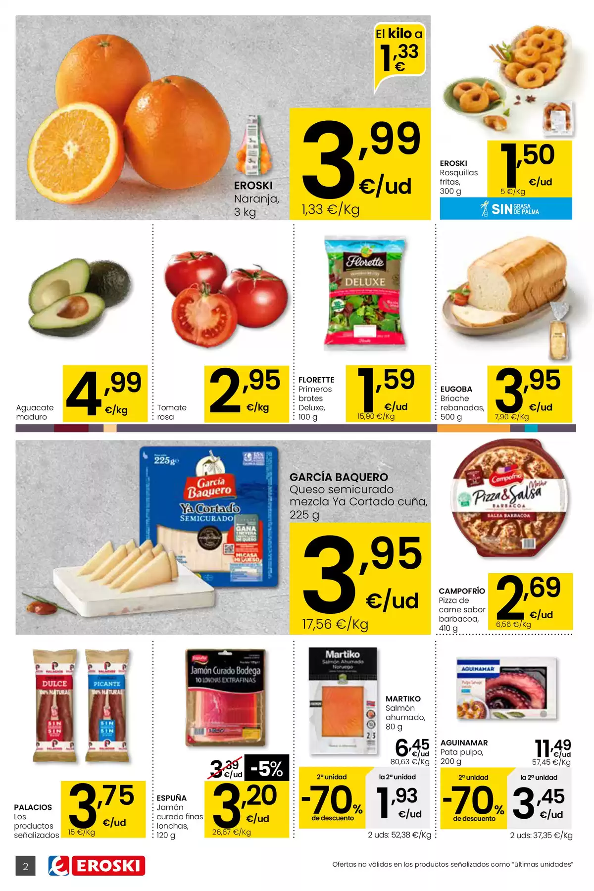 Ofertas de Eroski España de 26 marzo a 15 abril 2026 ¿Quieres ahorrar conmigo? Aliprox