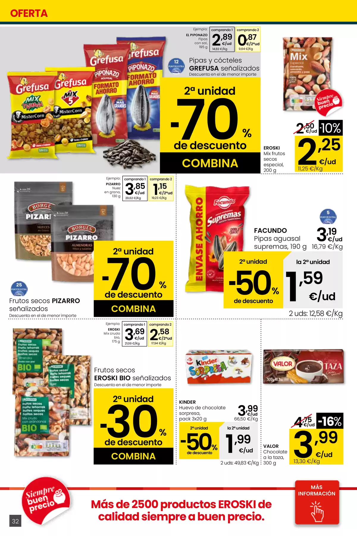 Ofertas de Eroski España de 26 marzo a 15 abril 2026 Ofertas de Erosky Center