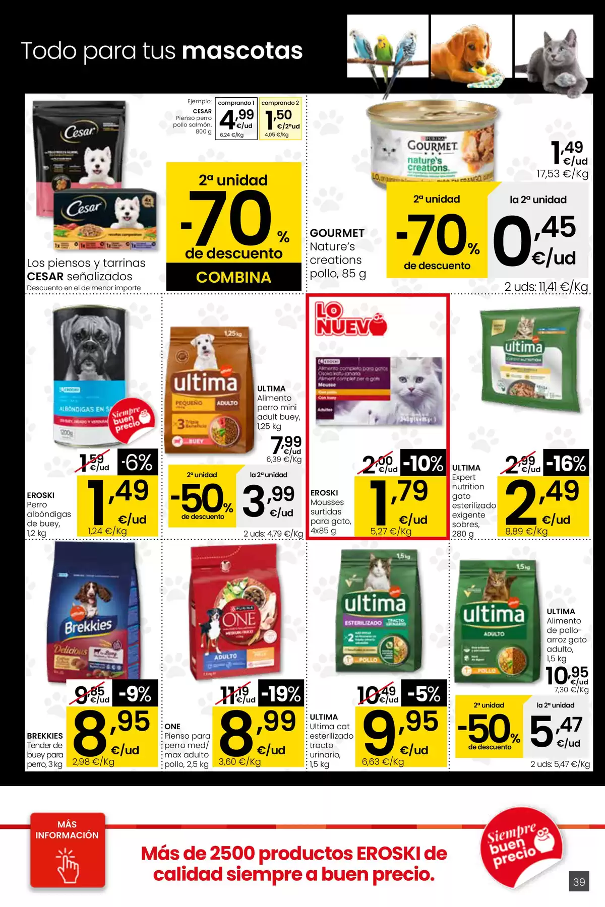 Ofertas de Eroski España de 26 marzo a 15 abril 2026 Ofertas de Erosky Center