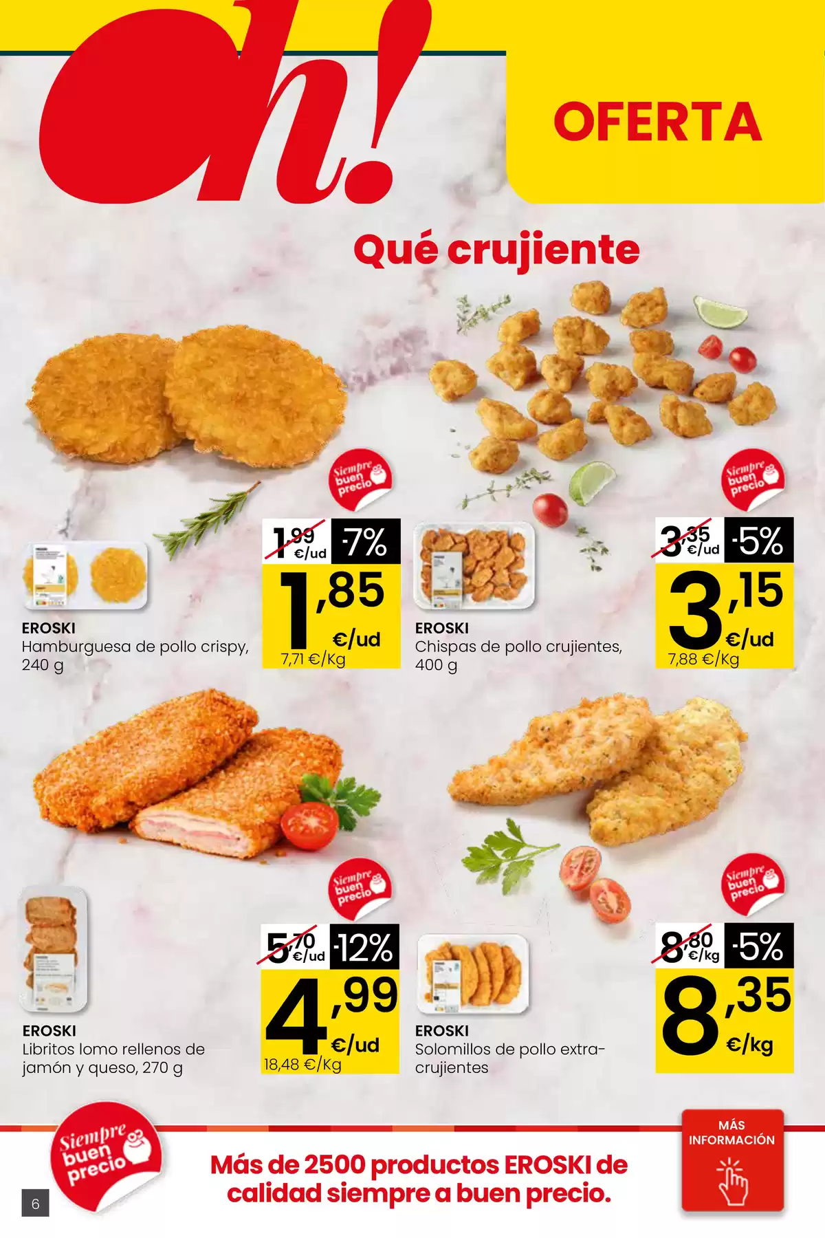 Ofertas de Eroski España de 26 marzo a 15 abril 2026 Ofertas de Erosky Center