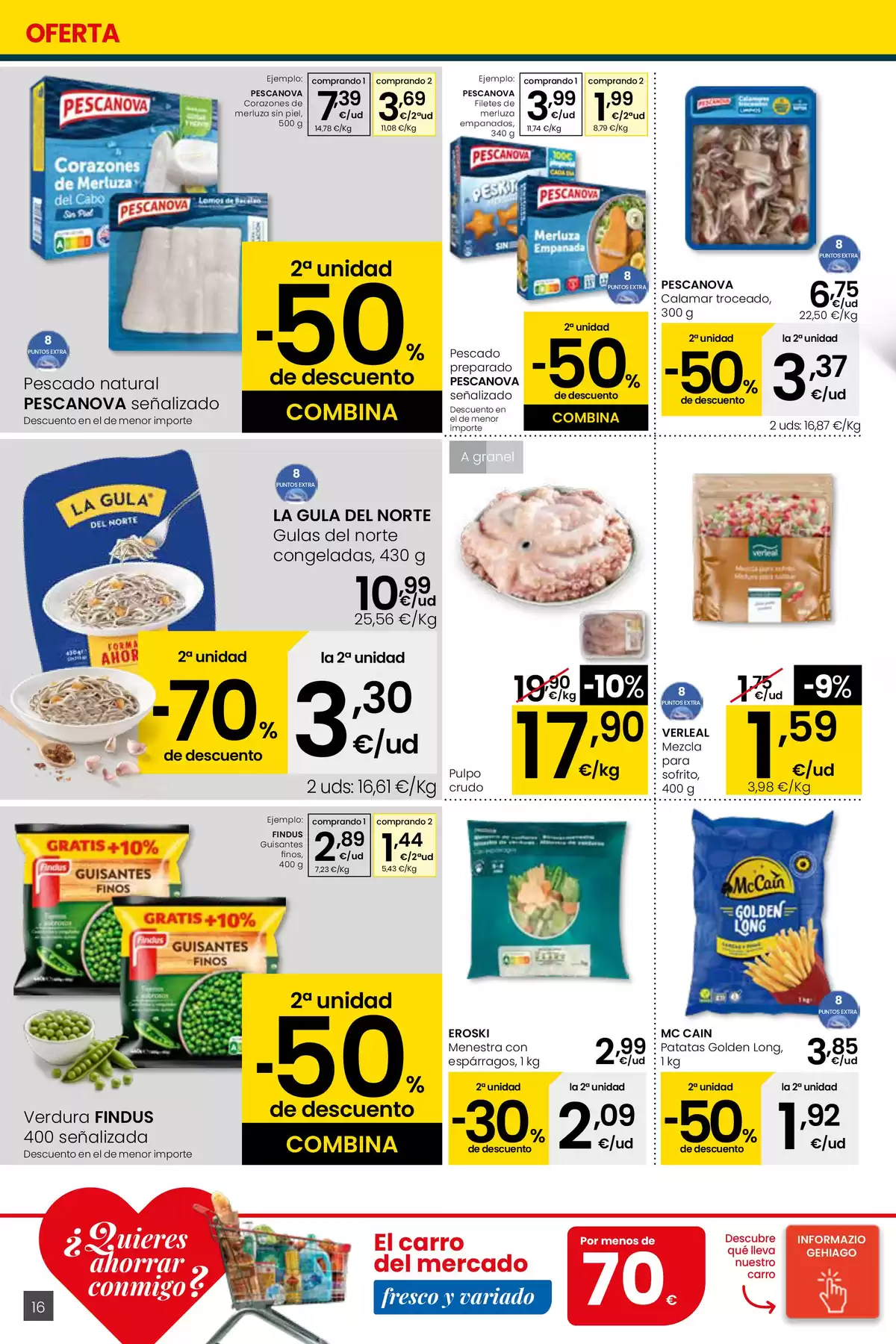 Ofertas de Eroski España de 26 marzo a 15 abril 2026 Ofertas de Erosky Center