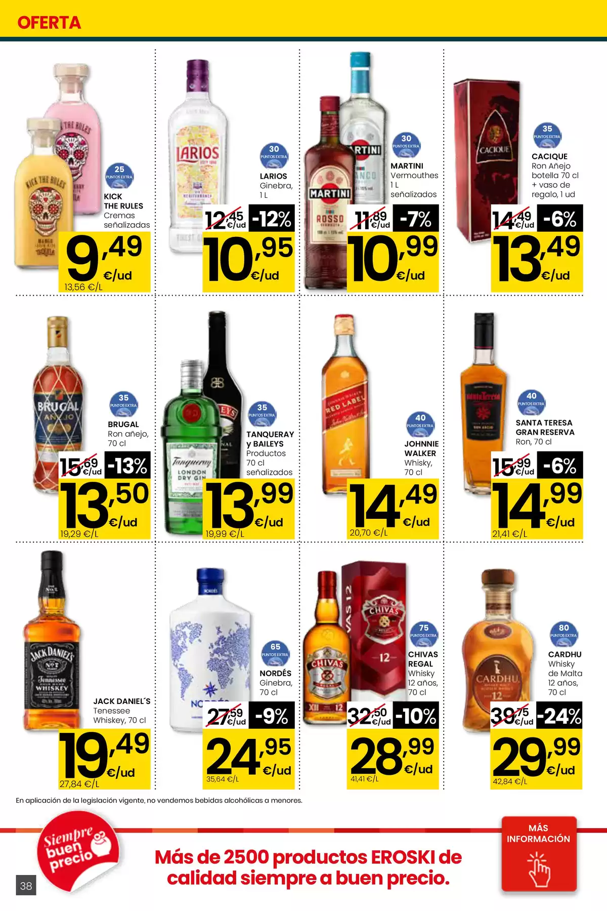 Ofertas de Eroski España de 26 marzo a 15 abril 2026 Ofertas de Erosky Center