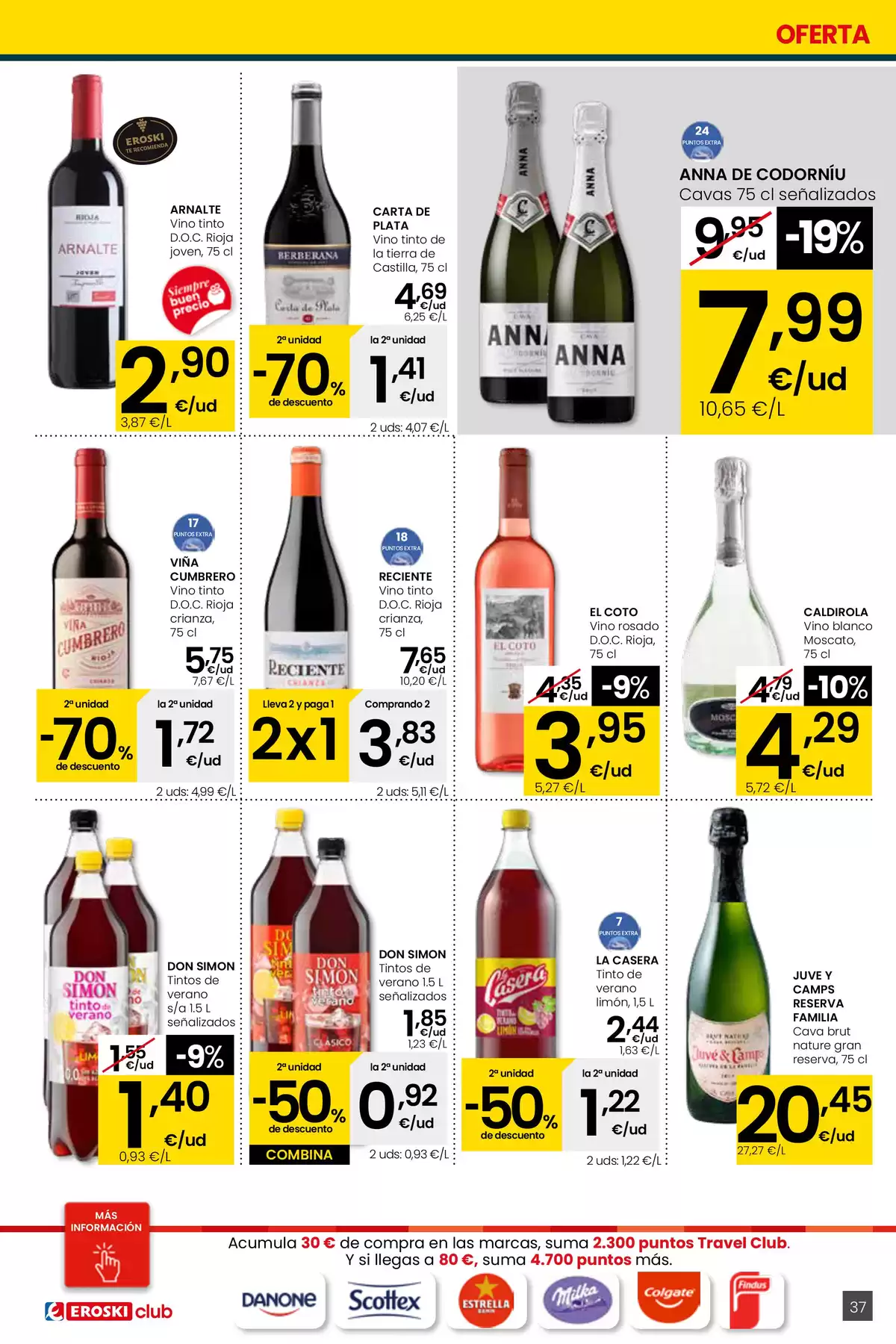 Ofertas de Eroski España de 26 marzo a 15 abril 2026 Ofertas de Erosky Center
