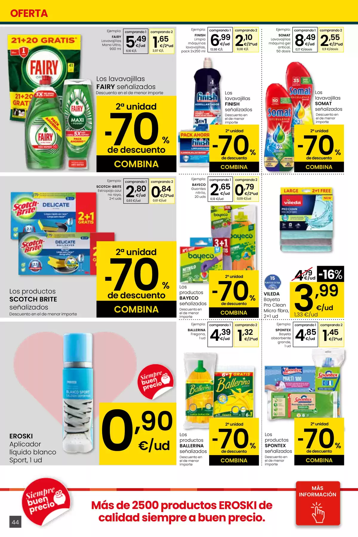 Ofertas de Eroski Hipermercados España de 26 marzo a 15 abril 2026 Mejores ofertas - ¿Quieres ahorrar conmigo??