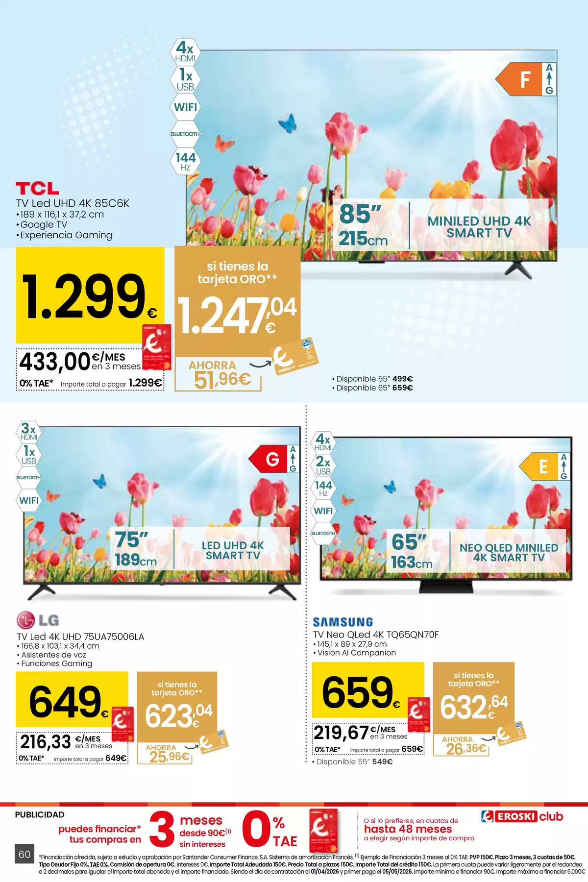 Ofertas de Eroski Hipermercados España de 26 marzo a 15 abril 2026 Mejores ofertas - ¿Quieres ahorrar conmigo??