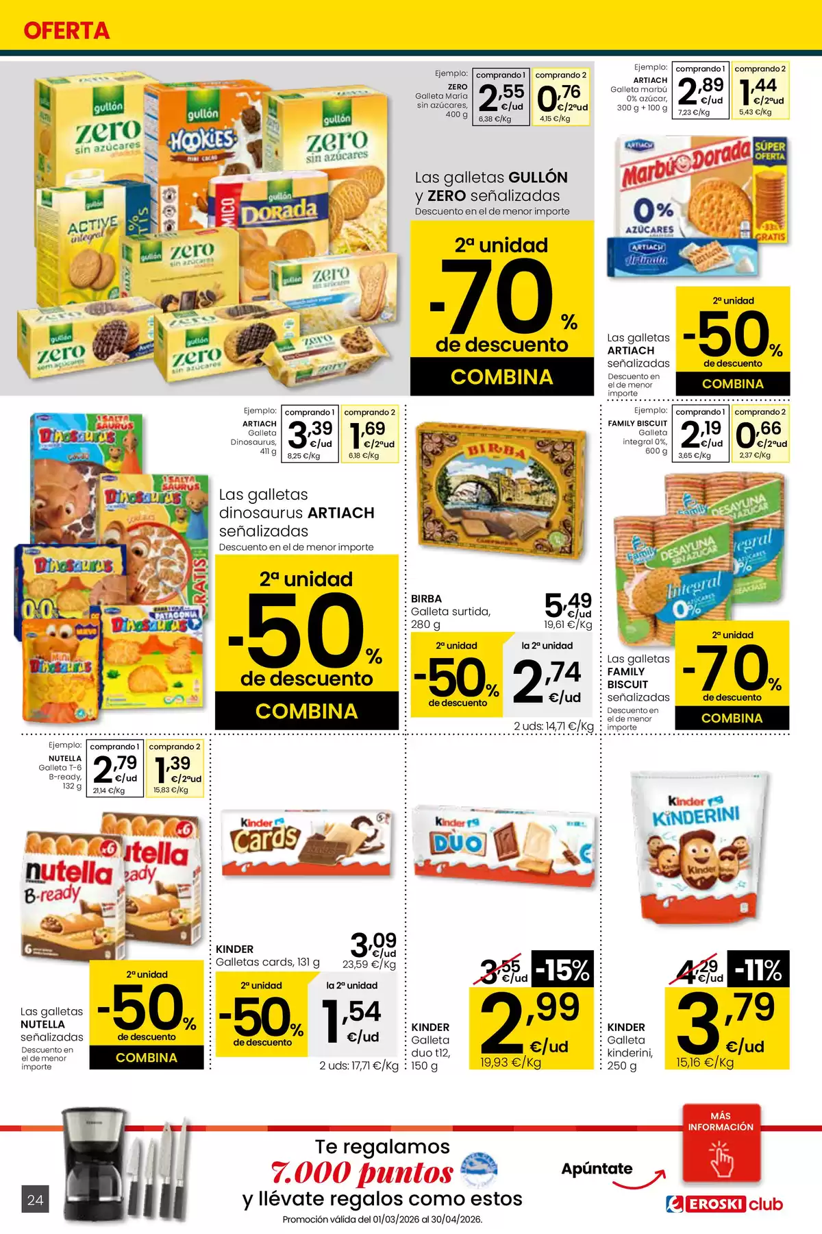 Ofertas de Eroski Hipermercados España de 26 marzo a 15 abril 2026 Mejores ofertas - ¿Quieres ahorrar conmigo??