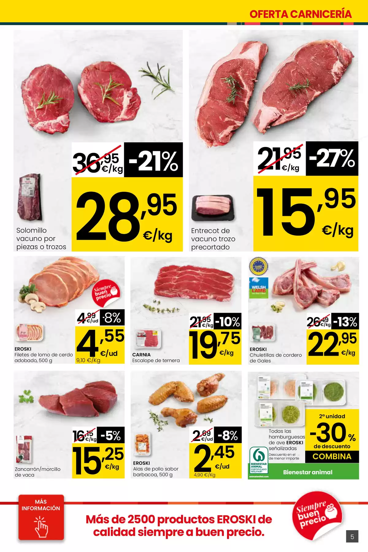 Ofertas de Eroski Hipermercados España de 26 marzo a 15 abril 2026 Mejores ofertas - ¿Quieres ahorrar conmigo??