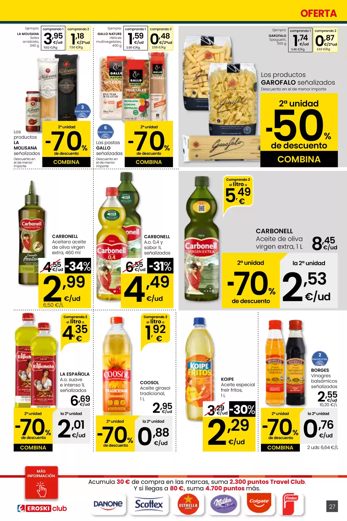 Ofertas de Eroski Hipermercados España de 26 marzo a 15 abril 2026 Mejores ofertas - ¿Quieres ahorrar conmigo??