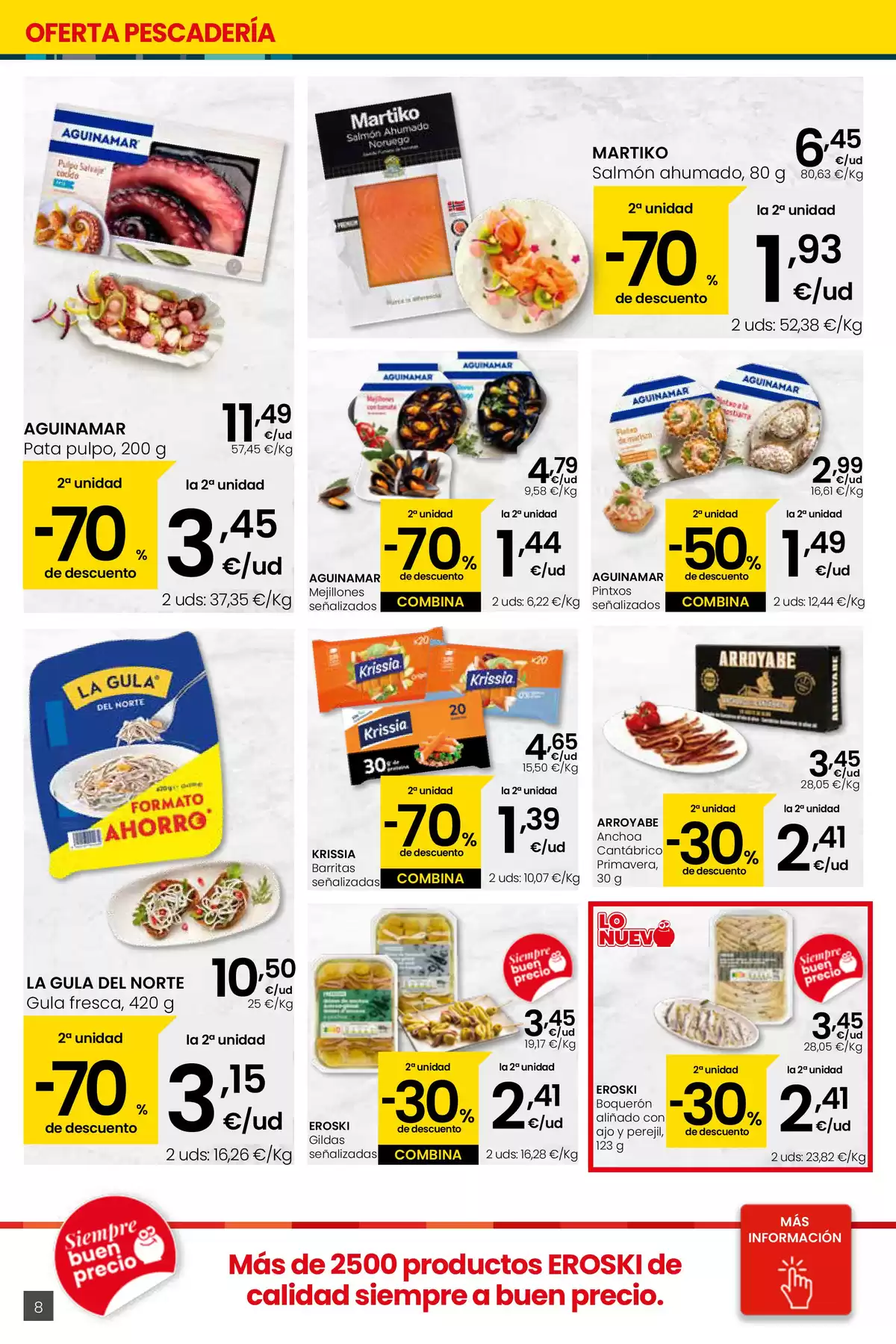 Ofertas de Eroski Hipermercados España de 26 marzo a 15 abril 2026 Mejores ofertas - ¿Quieres ahorrar conmigo??