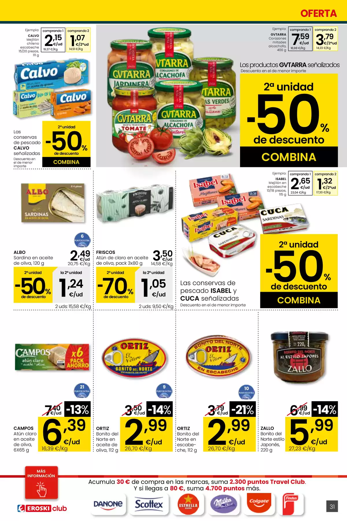 Ofertas de Eroski Hipermercados España de 26 marzo a 15 abril 2026 Mejores ofertas - ¿Quieres ahorrar conmigo??