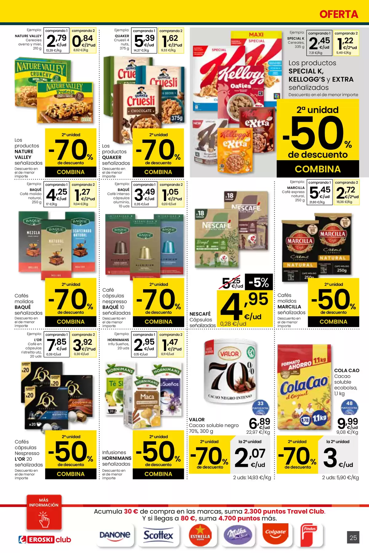 Ofertas de Eroski center España de 26 marzo a 15 abril 2026 ¿Quieres ahorrar conmigo?