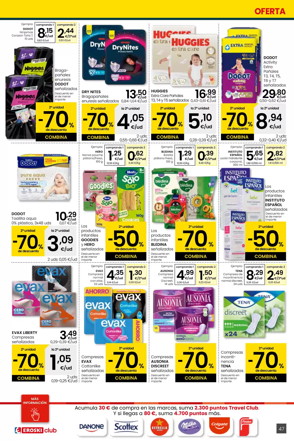 Ofertas de Eroski center España de 26 marzo a 15 abril 2026 ¿Quieres ahorrar conmigo?