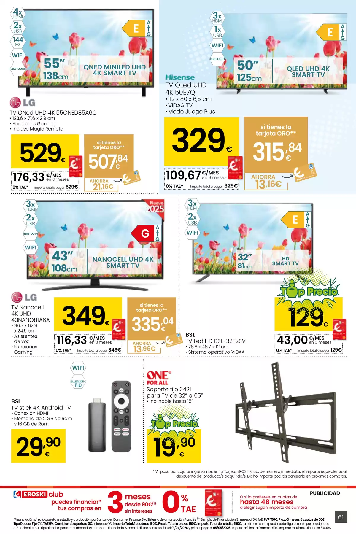 Ofertas de Eroski center España de 26 marzo a 15 abril 2026 ¿Quieres ahorrar conmigo?