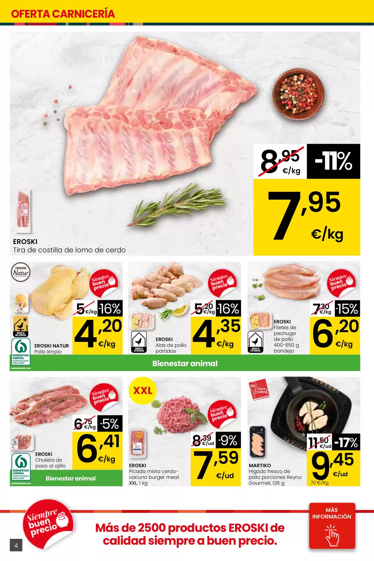 Ofertas de Eroski center España de 26 marzo a 15 abril 2026 ¿Quieres ahorrar conmigo?