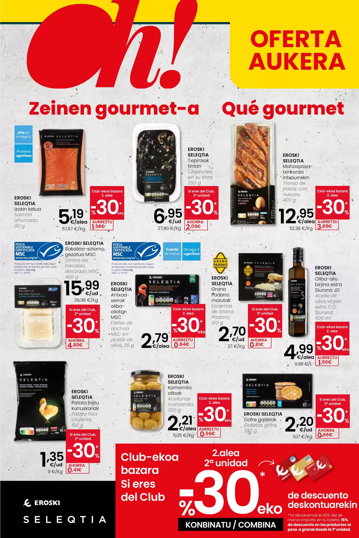 Ofertas de Eroski supermercado España de 26 marzo a 15 abril 2026 ¿Quieres ahorrar conmigo?