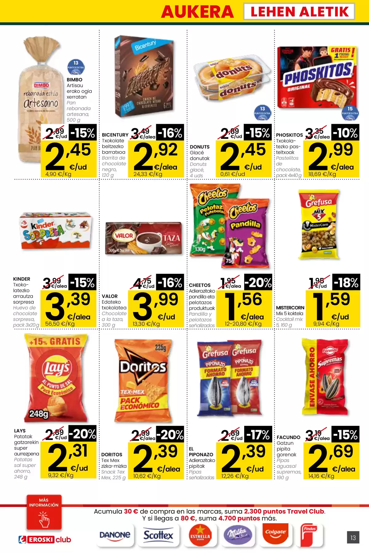 Ofertas de Eroski supermercado España de 26 marzo a 15 abril 2026 ¿Quieres ahorrar conmigo?