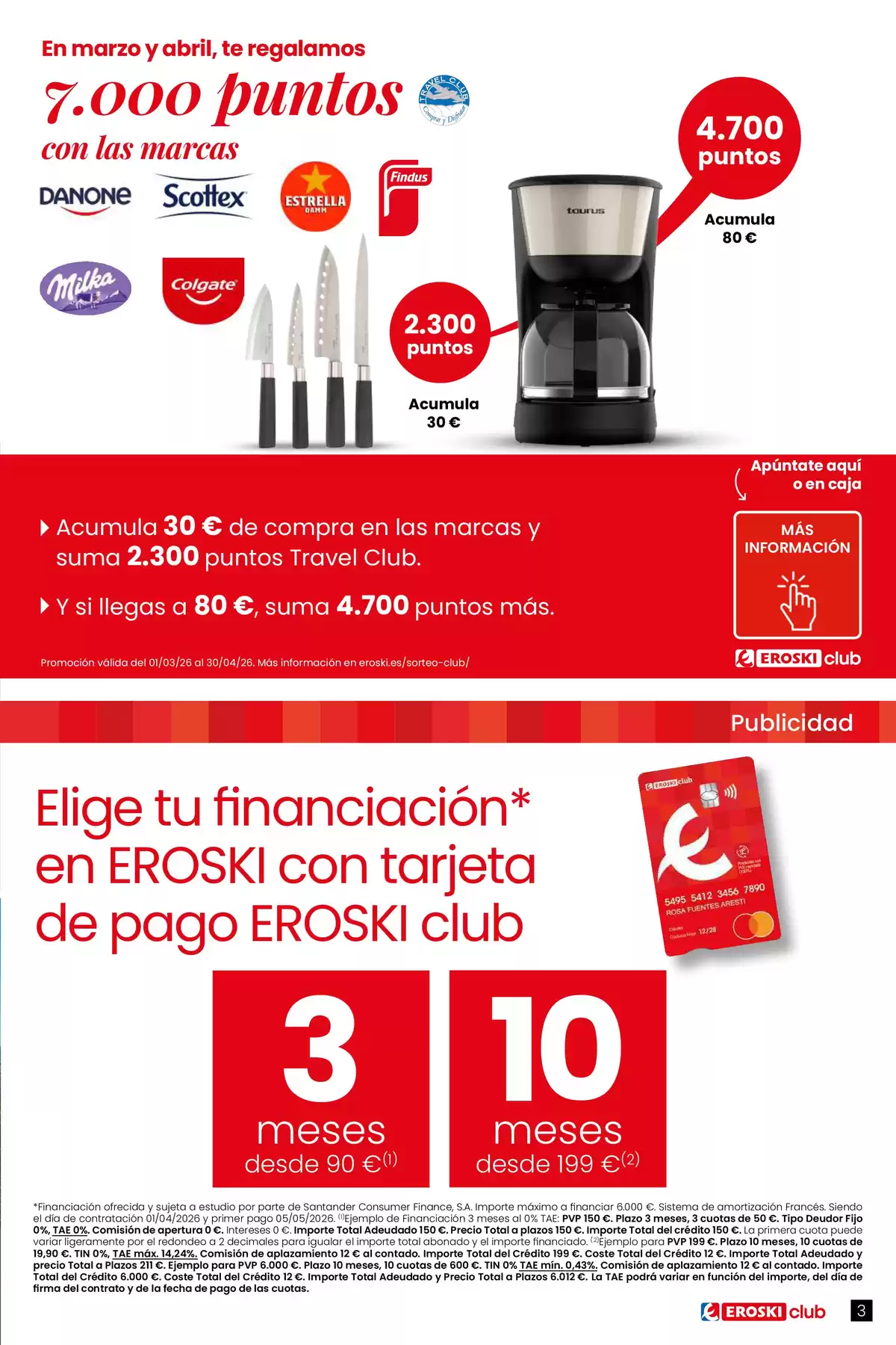 Ofertas de Eroski Hipermercados España de 26 marzo a 22 abril 2026 Qué planazo