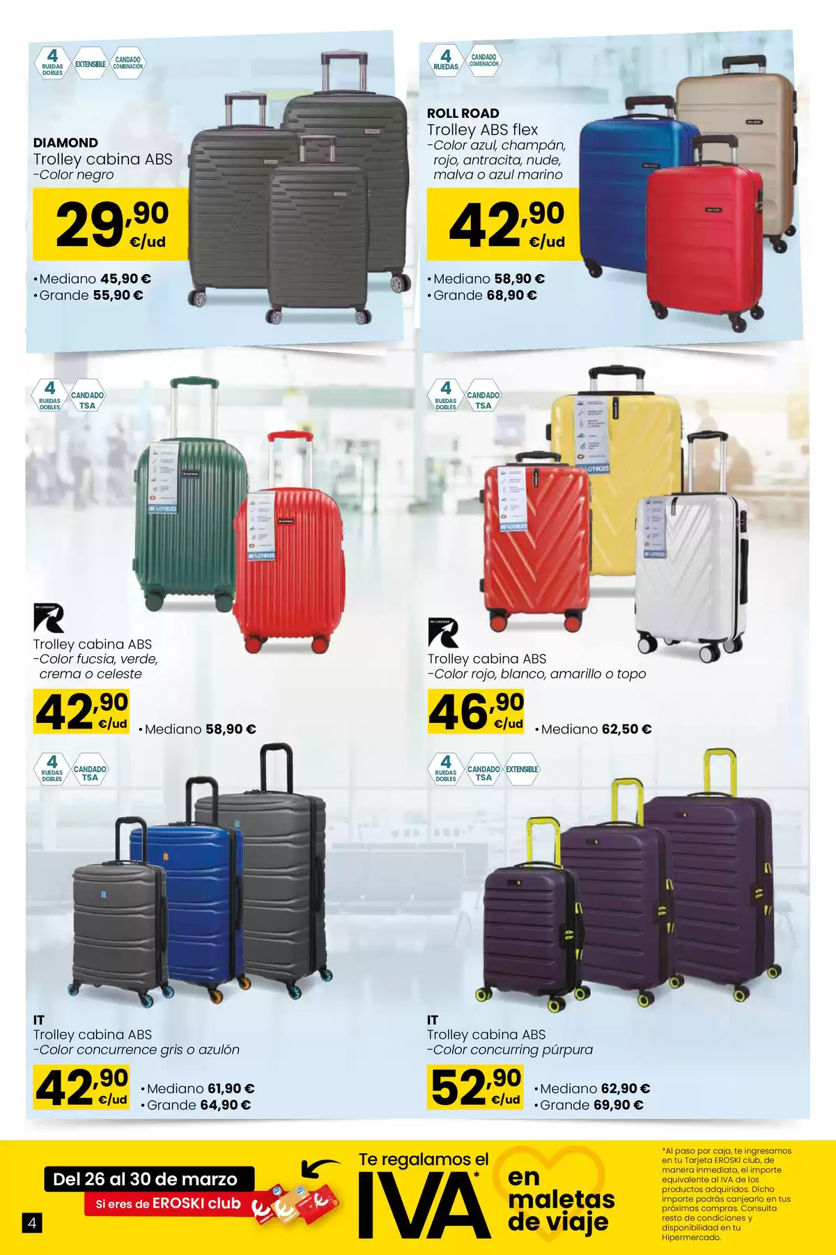 Ofertas de Eroski Hipermercados España de 26 marzo a 22 abril 2026 Qué planazo