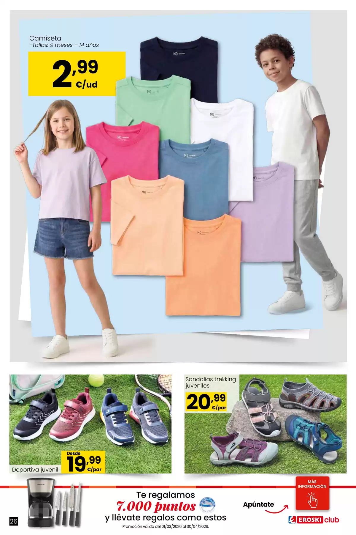 Ofertas de Eroski Hipermercados España de 26 marzo a 22 abril 2026 Qué planazo