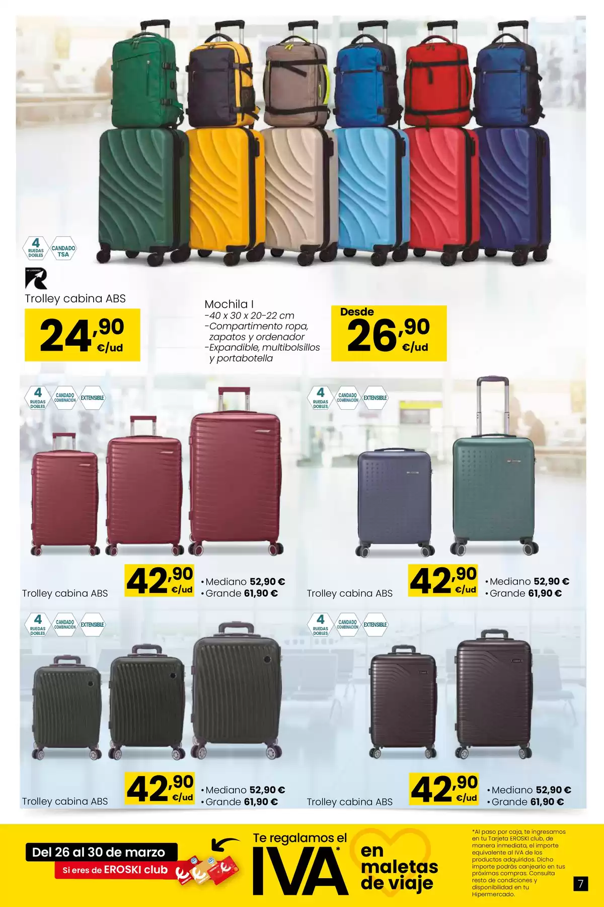 Ofertas de Eroski Hipermercados España de 26 marzo a 22 abril 2026 Qué planazo