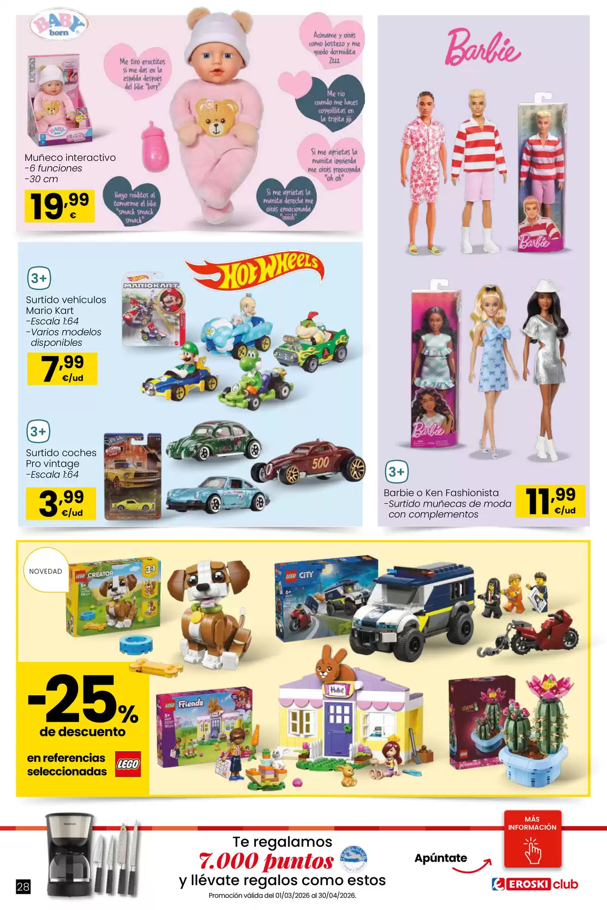 Ofertas de Eroski Hipermercados España de 26 marzo a 22 abril 2026 Qué planazo